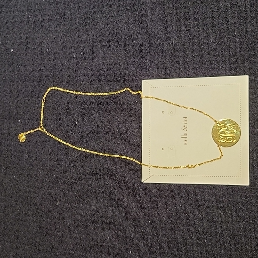 Stella & Dot Goldtone Necklace